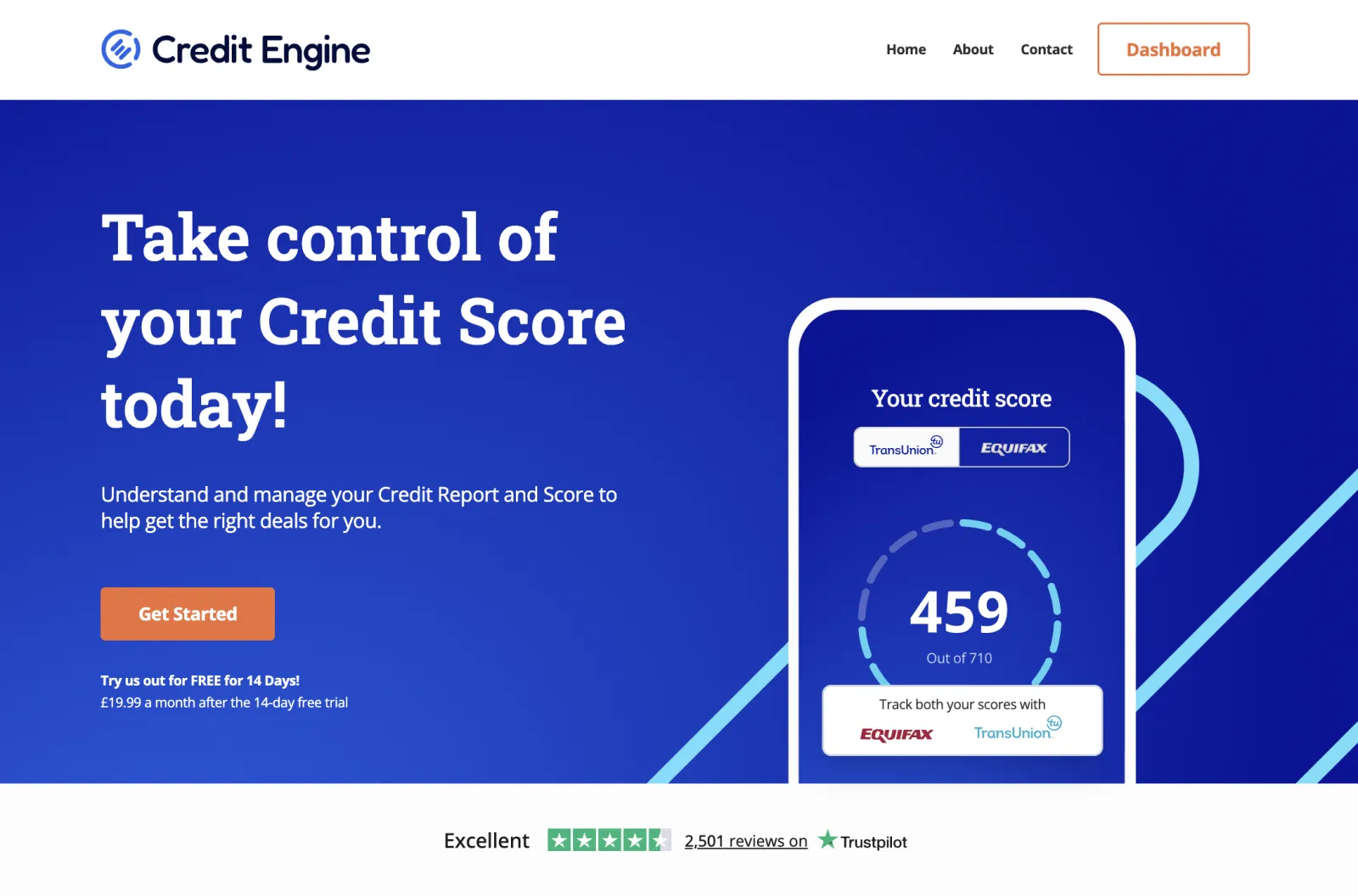 creditengine.co.uk screenshot